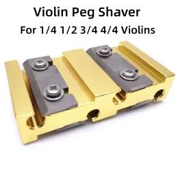 PEG SHAVER PEG PEG Tuning PEGS PEGS Strumento Luthier 2 foro 4 foro per 1/2 1/4 3/4 4/4 violini Extrathick Blade con Longlastin