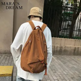 Zaino da sogno di mara lavato Triangle tela unisex zip casual cerniera di grande capacità di scuola zaino in viaggio