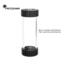 Purifiers Freezemod Water Cooler Tank 2023 Model 60mm Cylindrical POM Transparent Industrial Water Tank med inbyggt filter. Ysx6pma