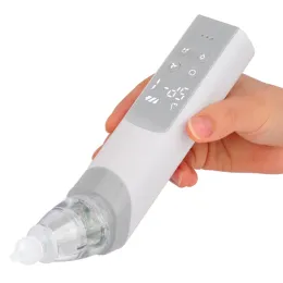 Aspiratoren# Baby Nasal Aspirator Elektrische Nasensaugnasenreiniger mit 3 Silikonspitzen Saugfestigkeit gebautes Taschenlampen und Musik