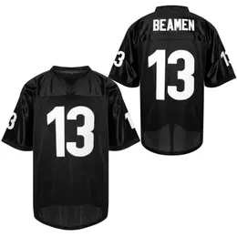 Movie Jamie Foxx Any Given Sunday Willie Beamen #13 Football Jersey Mens Outdoor Sportswear Soccer Tops Sewing Embroidery 240416