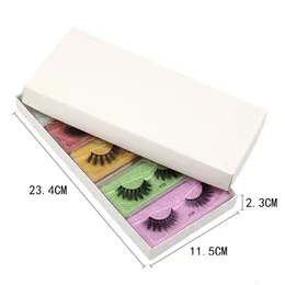 False Eyelashes 3D Mink Eyelash Wholesale Lashes In Bk Case With Mticolor Base Card Coloris Makeup Eye Lash Packaging Box Drop Deliver Dhfwr