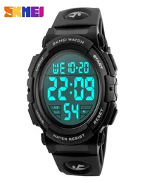 Skmei moda erkek spor saatleri su geçirmez 50m açık dijital saat erkekleri yüzme bilek saati reloj hombre montre homme 12589237910