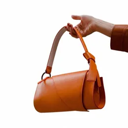 Stucche da spalla da donna mezzo Mo Design semplice Stylish Chic Ascurono Borsa 2022 Nuova borsa di borsetta di alta qualità Bolso Mujer Q1Zn#