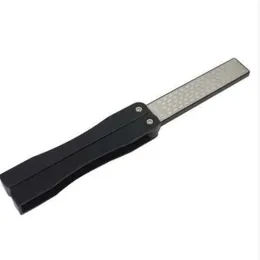 Dubbelsidig vikta professionella knivslipare Whetstone Pocket Diamond Sharpening Stone Afilador Cuchillo Outdoor Tools266K