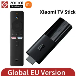 Kontrol Xiaomi Mi TV Stick Global Versiyon Akıllı AB Android Stick 9.0 Dört Çekirdek 1080p Dolby DTS HD 1G RAM 8G ROM Google Assistant Netflix