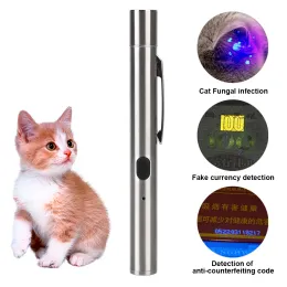 Grooming Wood's Lamp Skin Ultraviolet Light Waterproof Cat Moss Tinea Light Pet Fungus Detection 365 UV Black Mirror UV Flashlight