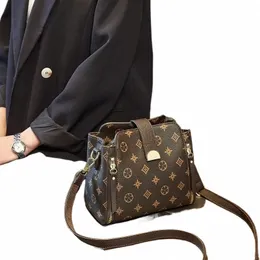 Ellovado Nowa torba na siodło Mogram dla kobiet nowe torebki Fi Kobieta lurury designerskie torby na ramię aplikacje Crossbody torebki d3va#