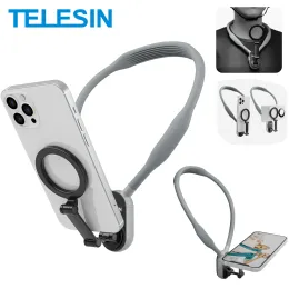 Палочки Telesin Quick Release Magnetic Shear Hort для iPhone 15 14 13 11 10 10 Samsung Huawei Xiaomi Аксессуары для смартфонов