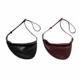 2024 PU -Umhängetaschen Unterarmtasche große Kapazität FI Achselhöhle Tasche VERSATILE Trends Bags für Mädchen Frauen Crossbody Bag G6HM#