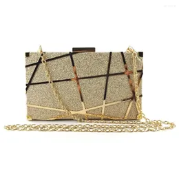 Bag Fashion Lock Shell Designer 2024 Chain Box Women плеч