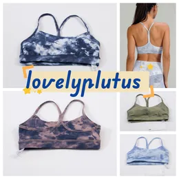 Women y Back Sports Bra - Wyściełany Racerback niski wpływ Spaghetti cienki pasek trening jogi