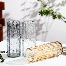 Wazony Glacier Glass Wazon Decor Decor Garden Garden and Sadza Nordic Home Living Luksusowy Dekoracja Prezent