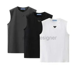 Designer Magliette da uomo Sleeveless Fashion Fashion Pure Cotton Fitness Running Sports Summer Stiote T-shirt di alta qualità