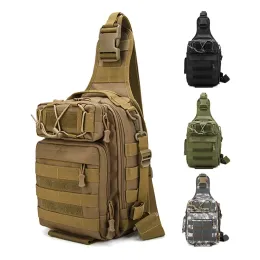Packs Outdoor Tactical Chest Bag Camouflage Hunting Umhängetasche Militär Camping Fishing Rucksack Multi -Funktion Travel Sport Pack