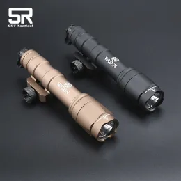 Scopes WADSN M600C Tactical Flashlight Airsoft Scout Light Weapon Metal LED White Lamp For Rifle Hunting AccessorieLamp Mount 20mm Rail