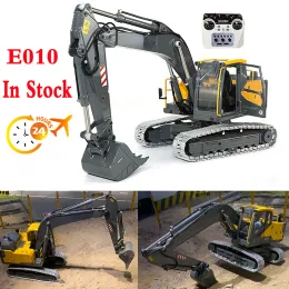 Автомобили Double Eagle E010 EC160 1/14 RC Electric Excavator Model Toy Toy Full Metal Truleded Car Car Car Car Toys для мальчиков в складе