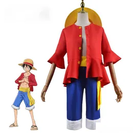 Kostium motywu Małpa D. Luffy cosplay 230504 Drop dostawa Dhywv