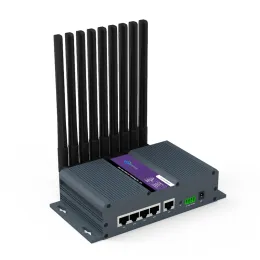Yönlendiriciler ZLWL ZR9000 5G Çift Sim Kart Yuvası Açık Kablosuz Yönlendirici Endüstriyel Hücresel 5G Modem Wifi Yönlendirici VPN