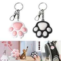 Игрушки светодиодные милые лазерные паттерны Pet Cat Toys USB Аккуратные игрушки Интерактивные ярко -анимационные указатель