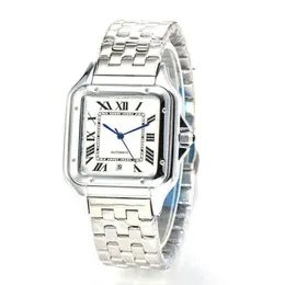 Tank Cart Fashion Women's Watch Mens Uhren Luxusmarke Edelstahl 30atm wasserdichte Quarz -Armbandwatch Womens Watch Rel226d