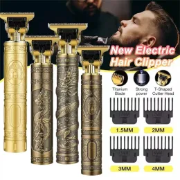 TRIMmer Hot T9 USB Electric Hair Clipper per uomini che tagliano la macchina da taglio della macchina ricaricabile per rasoio da uomo barbiere barbiere barba trimmer