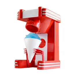 Barbeadores RSM702 Máquina de gelo raspada em casa pequena mini -smoothie máquina de neve machine machine de areia gelo loj