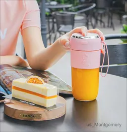 Juicers Portable Home Mini Wireless Fruit Juicer Popular Electric USB Blender Laddningsbar resa Hög kvalitet