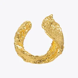 enfashion أقراط معدنية صغيرة للنساء ألوان ذهبية الأذن أزياء المجوهرات حفلة غير منتظمة الآثار Mujer E211279 240408