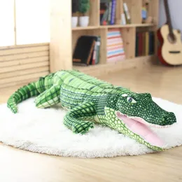 Dockor kawaii ceateriv kudde för barn gåva söt stor simulering krokodildockor fyllda djur verkliga liv alligator plysch leksak