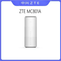 أجهزة التوجيه النسخة العالمية ZTE MC801A WIFI 6 MODEM 5G NSA+SA WIFI مكرر SDX55 منصة 5G ROUTER CPE