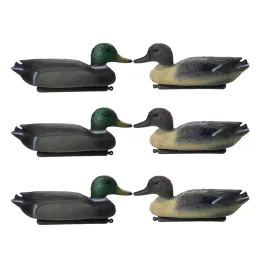 Accessories 6 Pcs 3D Duck Decoy Floating Lure with Keel for Outdoor Hunting Fishing Accessories Realistic Bird Float on The Water
