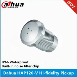 Lens Dahua Waterproof Mic HAP120V HIFIDELITY Audio Pickup Microphone For Dahua Hikvision Camera Audio Interface