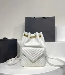 2022 Bolsa de ombro de mochila Joe acolchoado de alta qualidade Bolsa bordada para balde casual Designer versátil Sacos femininos LA5316456