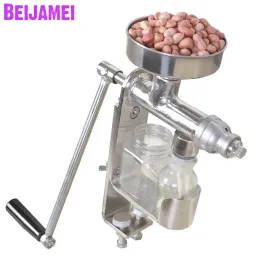 Прижимы Beijamei Manual Oil Press Machine Домохозяйство арахисовые семена гайки масляные примога