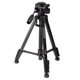 الملحقات yunteng 668 VCT668 PRO TRUPOD مع مقلاة سائل الرأس التخميد ل SLR/DSLR Canon Nikon +حقيبة حمل