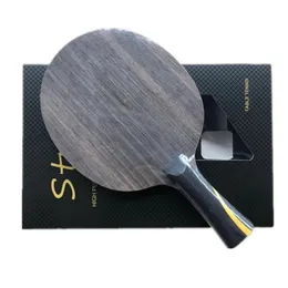 Stuor Special Blade Twosided غير متجانسة الكربون وخشب نقي طويل Pipsout Table Tennis مضرب Pingpong 240419