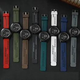 Designer sport klocka för män kvinnor digital klocka armbandsur luminös gummi plastband justerbar date vecka mäns militär klocka stift spänne elektronisk klocka