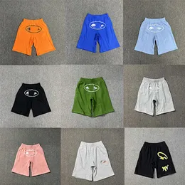 Herren -Shorts Sommer Beach Shorter Hosen Hip Hop Trend Terry Sport Casual Joggshose Druw Shorts Printed Shorts