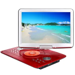 Jogador de 22 polegadas portátil DVD Player Speaker HD 1280x800p Máquina de videogame Máquina de áudio móvel de áudio móvel cantando com TV mp3 mp4 rotatável