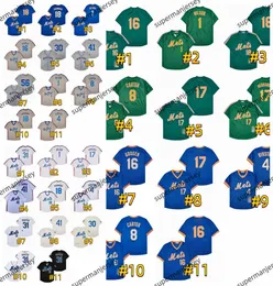 Винтаж Дэвид Райт 2000 World Series Mets Baseball Jersey Mike 31 Piazza Robin Ventura Jose Reyes Edgar Alfonzo Tom Seaver Floyd Gary Carter Darrryl Throwback 2024