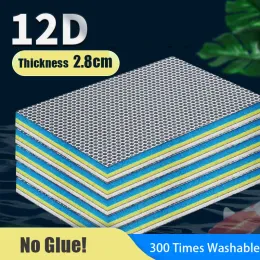 Heating 12d Bio Sponge Aquarium Filter Media 12layers No Glue Highdensity Fish Tank Pond External Filter Cotton Skimmer Accessories