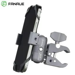 Groupsets Fanaue Aluminum Bicycle Motorcycle Владелец мобильного телефона 360 ° View Universal MTB Road Bike Cycling Phone Chare Chapp Quick Acquint/Detach