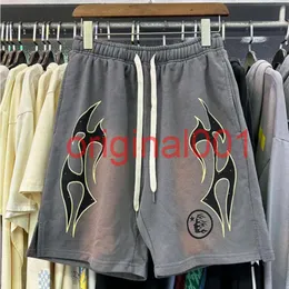 Hellstar Men Designer Short Pants Casual Shorts пляжный баскетбол бег Fiess Fashion Hell Star Новый стиль хип -хоп шорты ретро