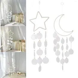 Dekorative Figurenschalen Wind Chimes Mirror Chime Dekoration Mädchen Schlafzimmer Fensterbrille für Patio Ho hängen