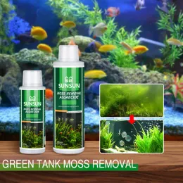 Aquariums 258ml Moss Remover for Fish Tank Aquarium Algaecide Water Algae Control Cleaning Tools Fish Aquatic Supplies for Aquarium