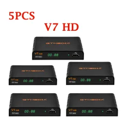 レシーバー5PCS GTMEDIA V7 HD DVBS/S2/S2X衛星受信機サポートBISSキーフル1080P POWERVU 3G WiFiアップグレードGTMEDIA V7S HD V7 S2X