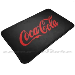 Halılar her an her an yumuşak kaymaz mat halı halı yastık kola kola soda içecek koka logo içecekleri vintage sodalar diyet yapabilir