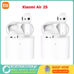 Kulaklıklar Xiaomi Air 2 S Kulaklık TWS TROLES KABLOLUK BLUETOOTH EARLOP AIR2 AIR 2S Kulaklık Airdots Pro 2 SE 20 SAAT DOKU KONTROL