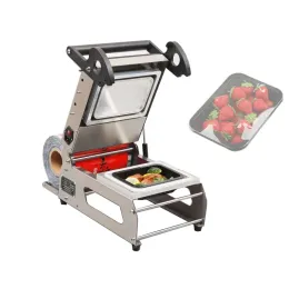 Sealers Manual Plastic Sandwich Tray Heat Sealing Machine Takeaway Box Hand Pressure Food Packaging Machine Sealing Equipment Machine